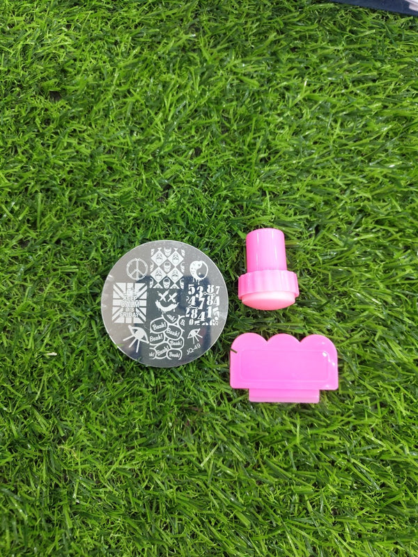 Stamping nail kit 3p