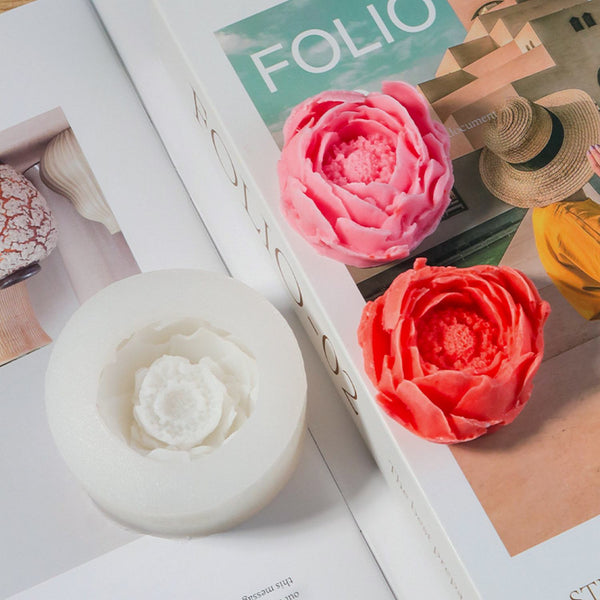 Jags Silicone Mould Rose Candel Making JSM170