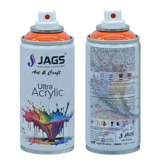 Jags Spray Ultra Acrylic 150ml Agro Orange