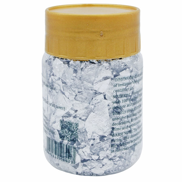 JAGS Gilding Flakes Small Bottel Silver JGFSS01 3g