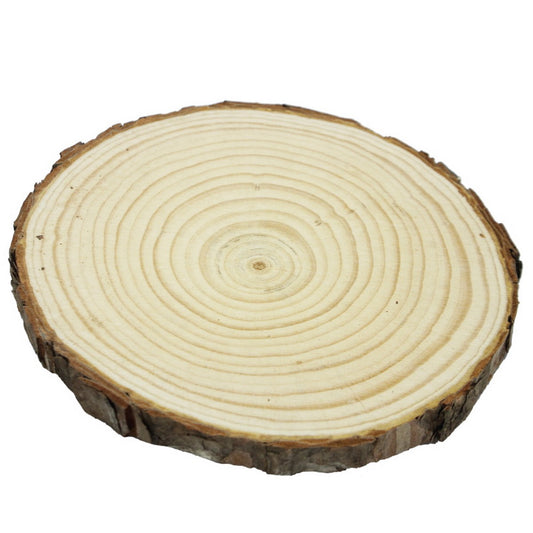 Round Wood Plate 14cm RWP13CM
