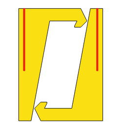 MDF Easel Wooden Decor Plate Stand DESIGN ONLY CDR FILE