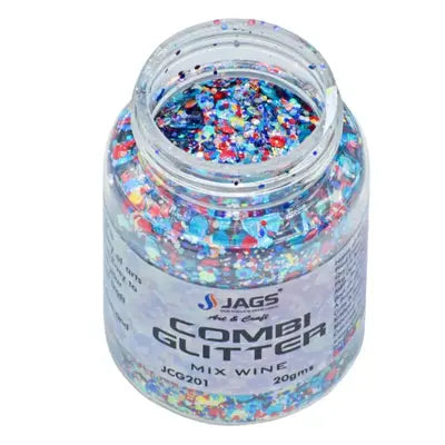 Jags Combi Glitter Mix Wine JCG201 20