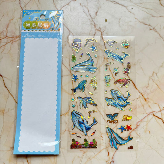 Designer Resin Sticker-G