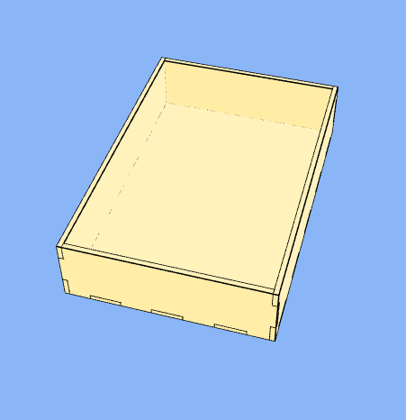 MDF Hamper Tray 5mm 8/12inch DESIGN ONLY CDR FILE