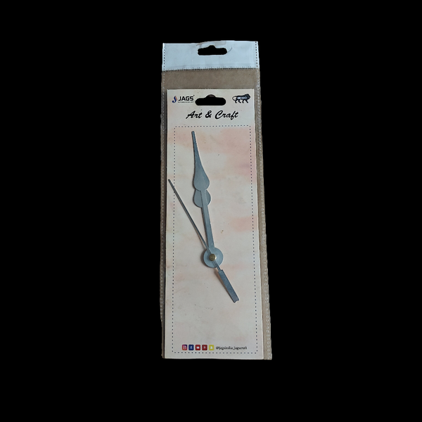 Resin clock Hand's set silver (CH14SR)