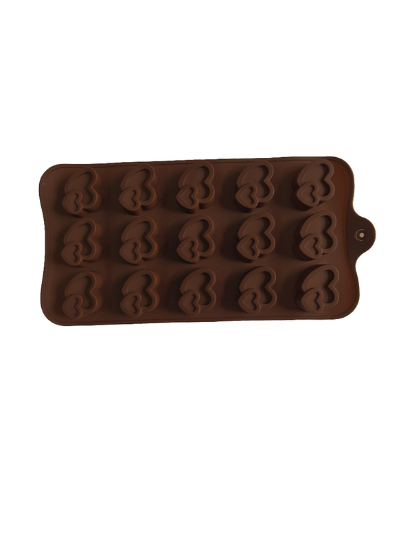 (RR-1010) heard shape silicon chocolate mould