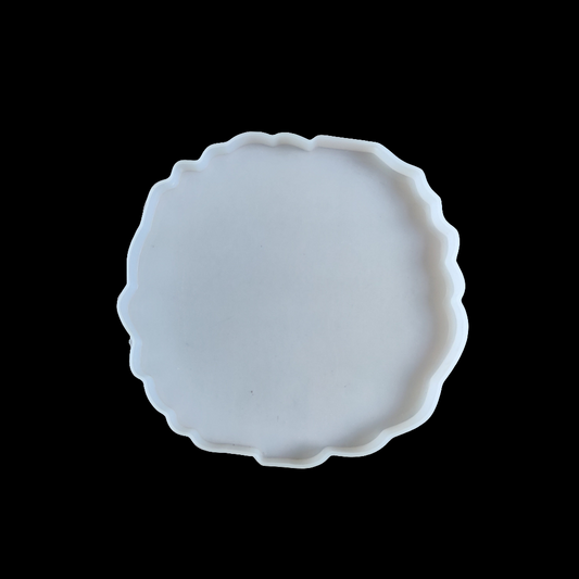 Resin silicon mould Agate plate       (6 Inch)