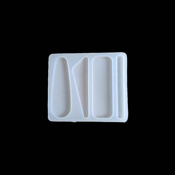 Resin silicon mould New 4 Design Clip