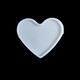Resin silicon mould (Heart shape 10 mm Deep) ( 8 Inch)