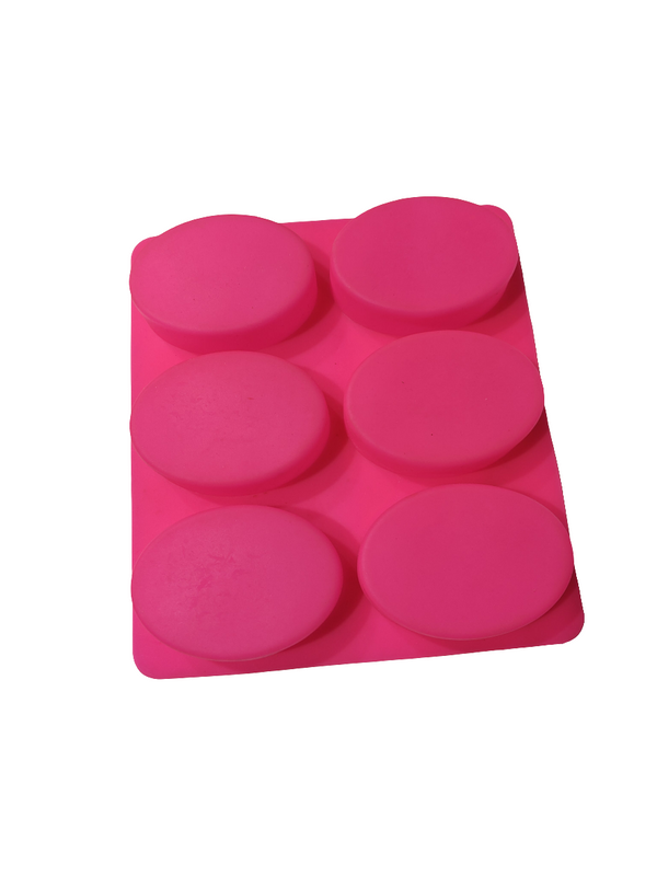 (RR-1003) 75 Gm Ovel silicon Soap Mould