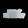 (RM-2113) Resin silicon mould Happy Brithday