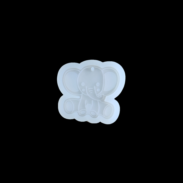 Resin silicon mould baby elephant