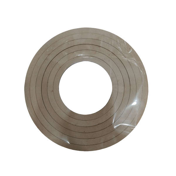 MDF Rlng Round 4mm 6 pcs 1 set 0/9/8/6/5