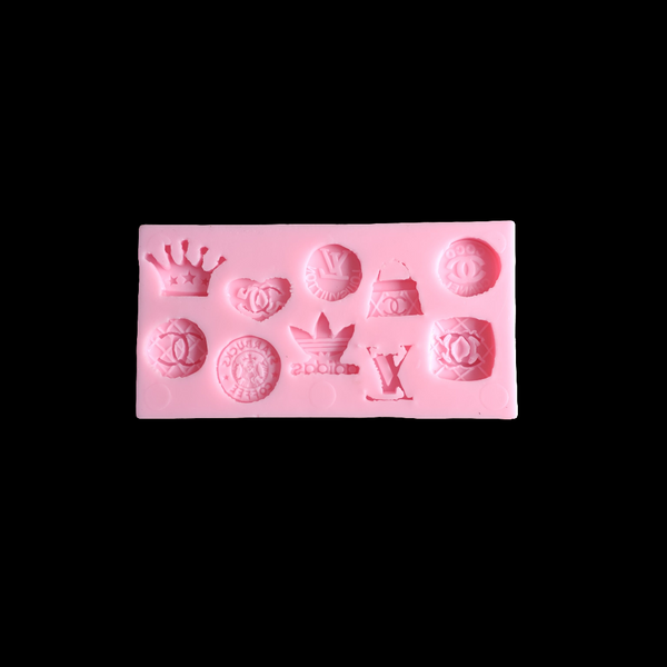 Resin silicon mould Brand logo JSF5 70