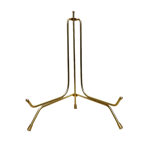Resin Metal stand Folding Gold (10 inch)