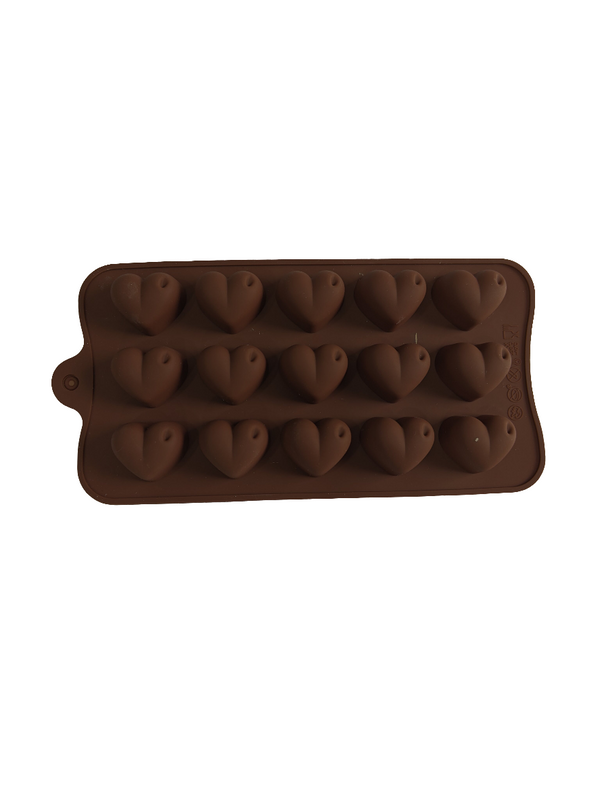 (RR-1014) Heard shape silicon chocolate mould