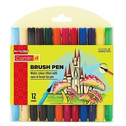 Camlin Brush Pen 12N