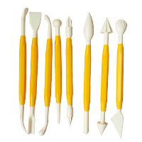 Craft Plastic Clay Tool 8pcs Set