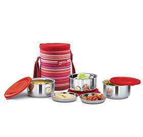 MILTON Ribbon Lunch Box 3 (Assorted Color) 3 U 350ml