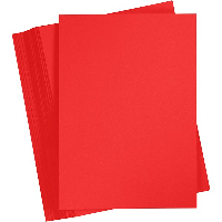 CAU A4 red colour Paper 20sheets