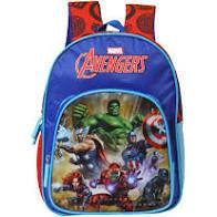 My Baby Excel  Avengers Blue School BAg 30Cm