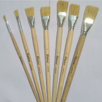 Weldon Artist paint Brush set of 7 Flat brush