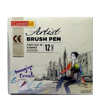 Camlin Kokuyo Artist brush pen 12 shades