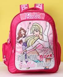 My Baby excel Barbie Follow Ballet Dreams School Bag Pink (Size 36 Cm)