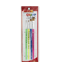 Camlin champ flat brushes set of 4 nos-1,2,4,6