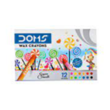 DOMS 12 WAX CRAYONS