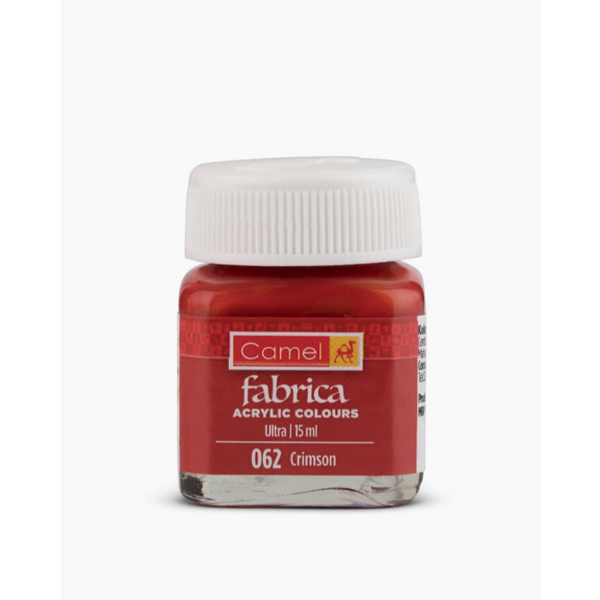 Camel Fabrica Acrylic Colours Ultra 062 Crimson 15ml