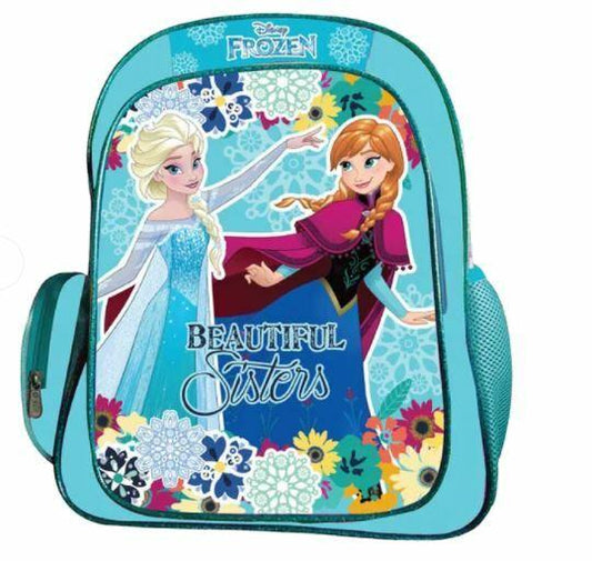 My Baby Excel Frozen Beautiful Sisters Blue Soft Bag( 46 cm)