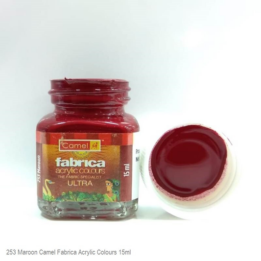 Camlin  Fabrica Maroon 253 15ml