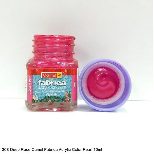 Camlin Fabrica Pearl Colour 308 Deep Rose