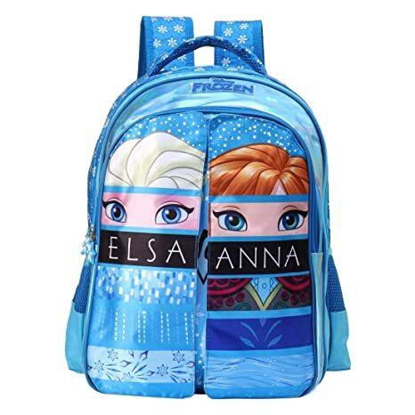 My Baby Excel Frozen Ice Magic Flap School Bag  (Size46 cm)