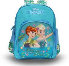 My Baby excel Frozen Sisters Love School Bag (Size 36cm)