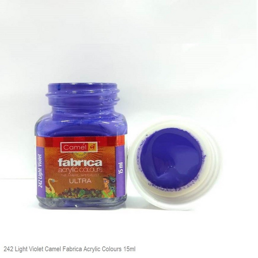 Camlin  Fabric Acrylic Colou 242 Light Voilet
