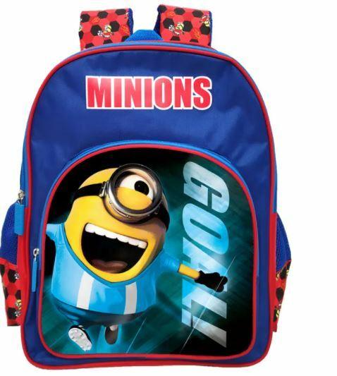 My Baby Excelminions goal blue school bag (46 cm )