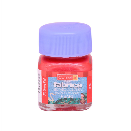 Camlin Fabrica Pearl Colour 10ml 310 Cherry