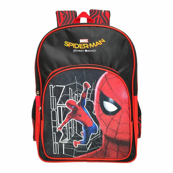 My Baby Excel Spiderman HomeComing Red & Black School Bag 46 cm