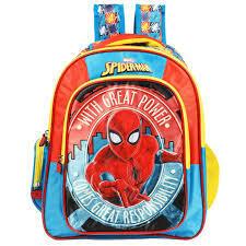 My Baby ExcelSpiderman Red & Blue Soft Bag (Size 46cm)