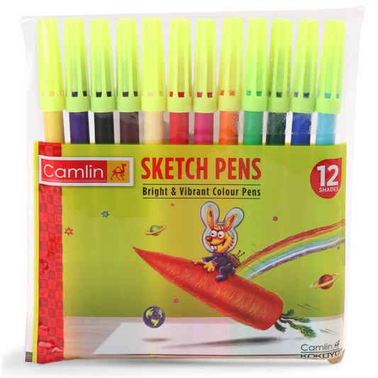 Camlin  Sketch Pens 12 Shades