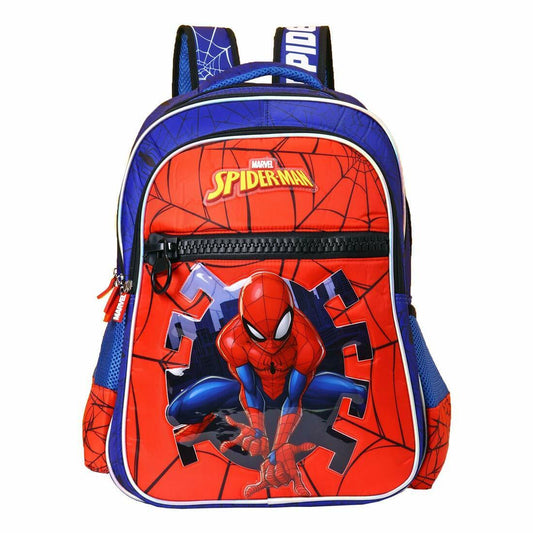 My Baby Excel Spiderman Big Zipper School Bag (Size 46cm)