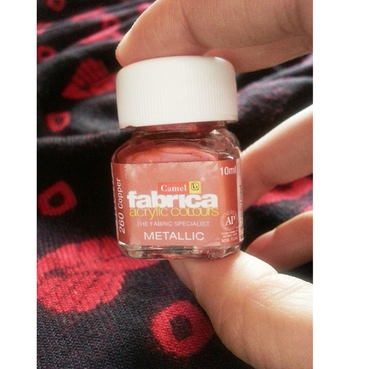 Camlin Fabgrica Mettalic Colour 260copper 10