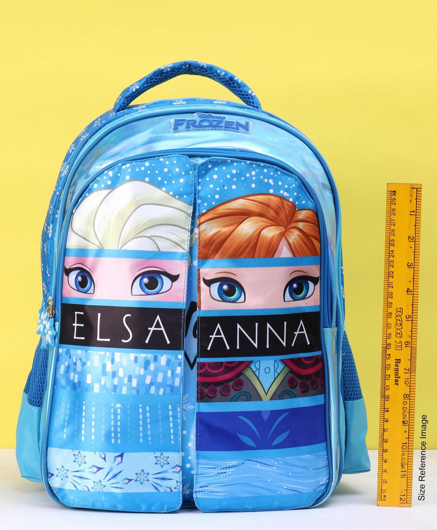 My Excel Baby Disney Frozen Sisters Flap School Bag Blue (Size-41Cm)