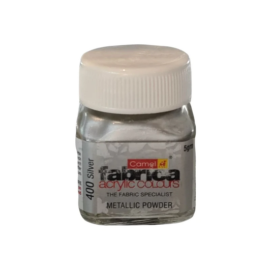 Camel  Fabric Colour Silver 400 5gm