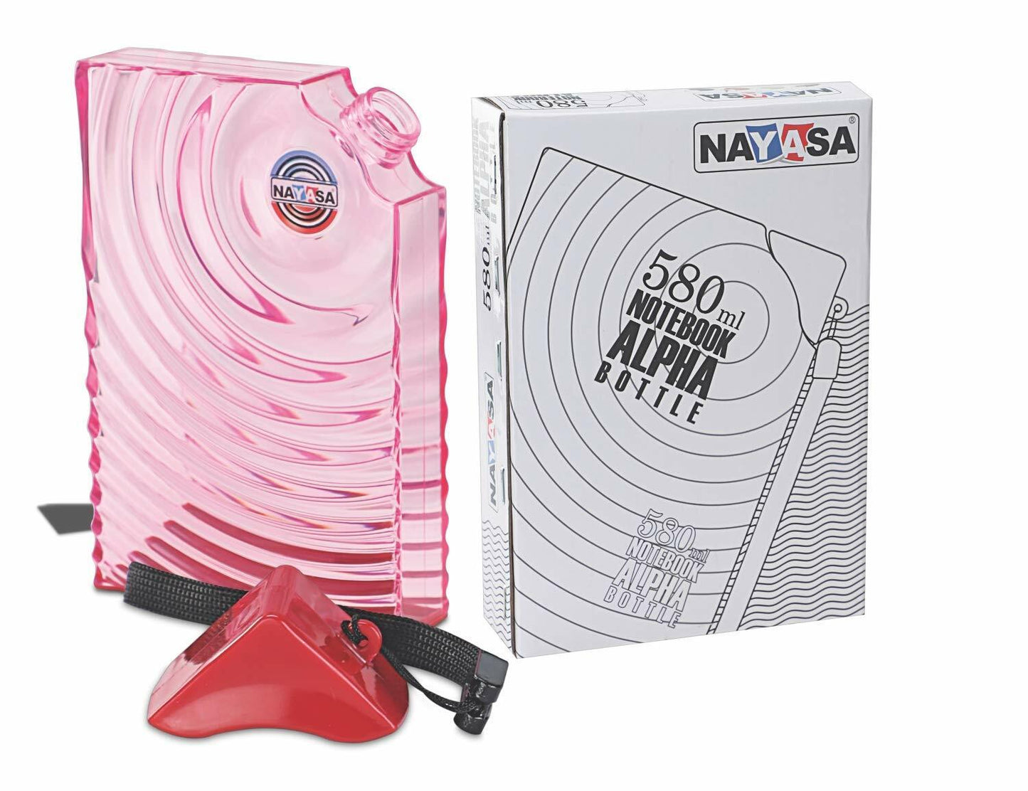 Nayasa - 580 ML Notebook Alpha Bottle 1pcs