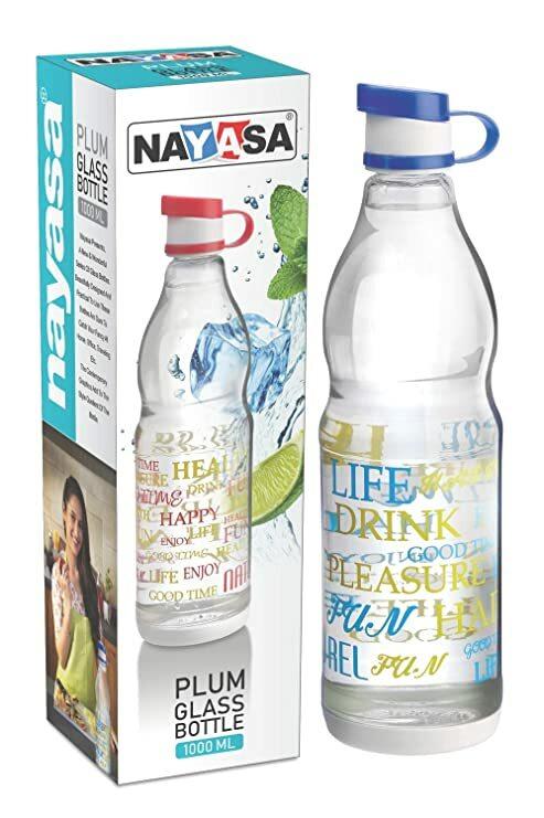 Nayasa Plum Glass Bottle (1000ml)