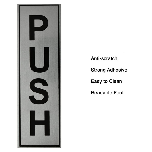 M3 Glass Door Tag MSA 1pcs